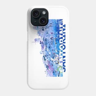 Santorini Skyline Phone Case