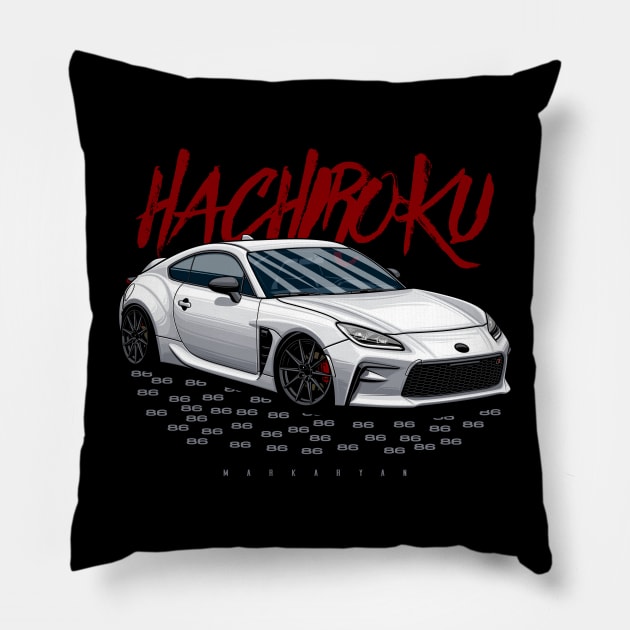 GR86 JDM Pillow by Markaryan