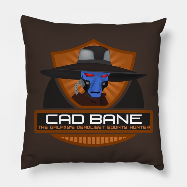 Badge Series: Cad Bane Pillow by LinearStudios