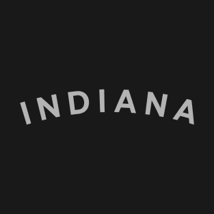 Indiana Typography T-Shirt