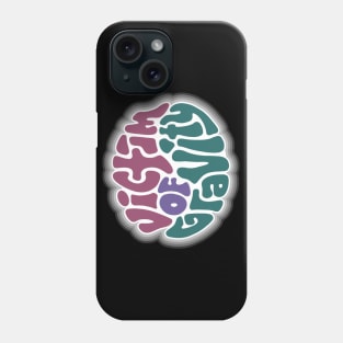 Victim of Gravity Word Art Phone Case