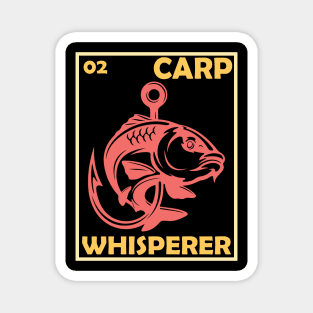 Carp Fishing Whisperer Magnet