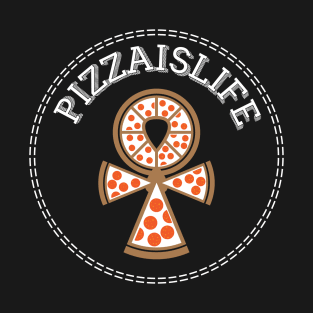 Pizzaislife Ankh T-Shirt