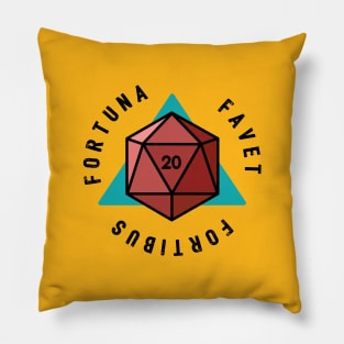 Fortune Favors the Brave. Pillow