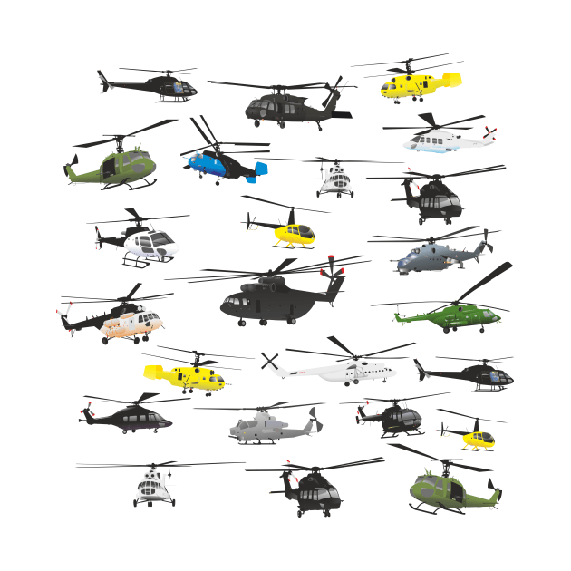 Multiple Helicopters by NorseTech