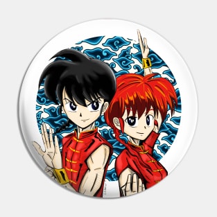 ranma and ranma in chinese martial arts Pin