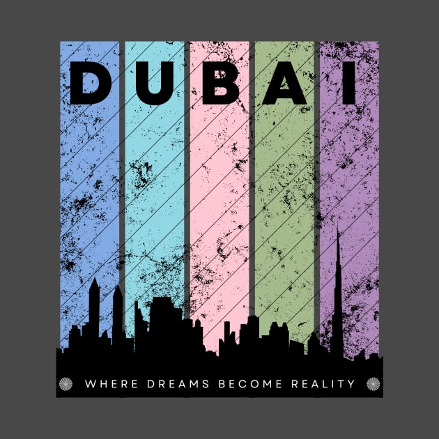 UAE Dubai by Tip Top Tee's