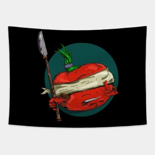 Hard tomato Tapestry