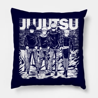 The Punks of Jujutsu (Version 3) Pillow