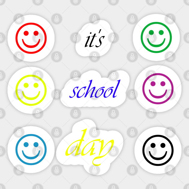 It's school day - School - Sticker