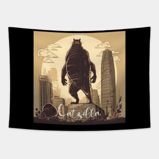 Catzilla Tapestry