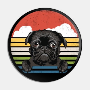 80s Pug Pin