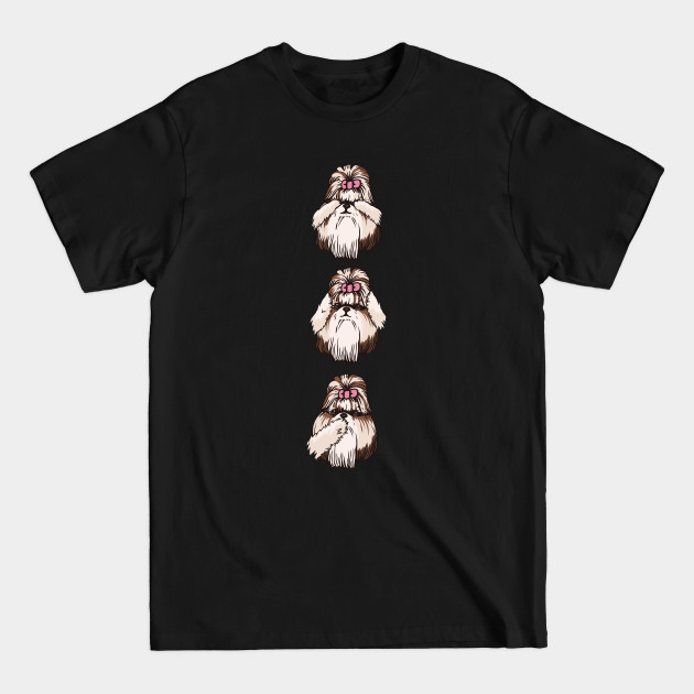 Discover No Evil Shih Tzu - Shih Tzu - T-Shirt