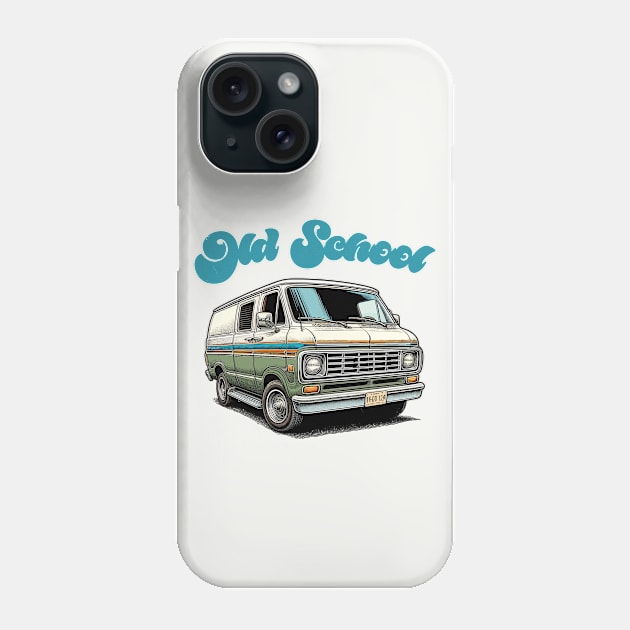 OLD SCHOOL // Retro Style Original Design Phone Case by DankFutura