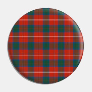 Chisholm Ancient Plaid Tartan Scottish Pin