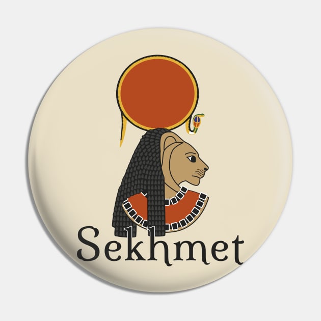 SEKHMET - Egyptian mythology Pin by Tiro1Linea