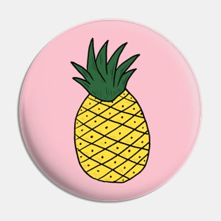 Pineapple Shirt Patch Pink Pin