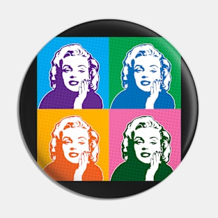 Marilyn Monroe | Pop Art Pin