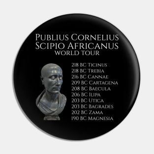 History Of Ancient Rome Publius Cornelius Scipio Africanus World Tour Pin