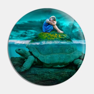 Turtle Island Pin