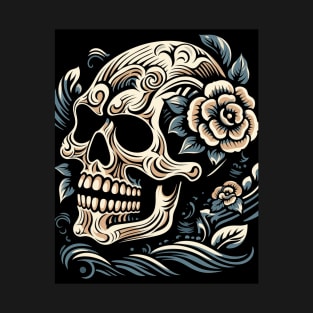 Skull- Full Tattoo Design 3 T-Shirt