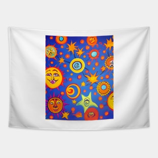 Sun and Moon Tapestry