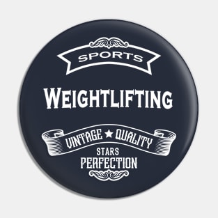 The Weightlifting Pin