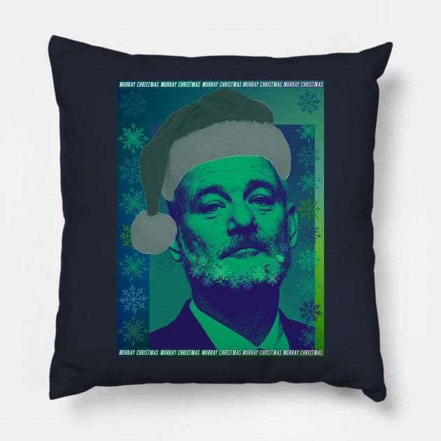 Murray Christmas Pillow by FHE Bad Mormons
