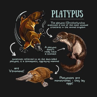 Animal Facts - Platypus T-Shirt