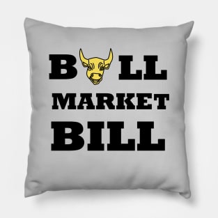 Bull Market Bill Pillow