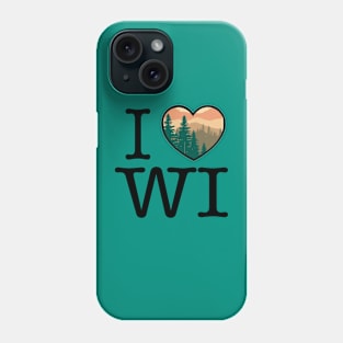 I Heart/Love Wisconsin Phone Case