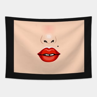 Gigi Goode Mouth Tapestry