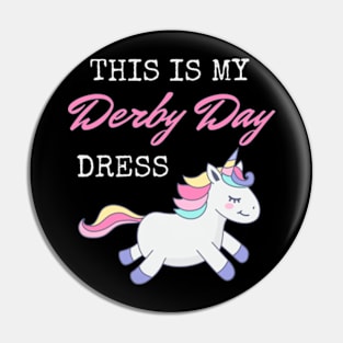 Derby Day Dress funny Unicorn Horse Racing Kids Girls teens Pin