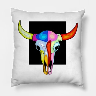 Pop Skull Pillow