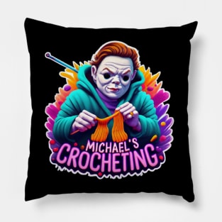 Michael's Crocheting Pillow