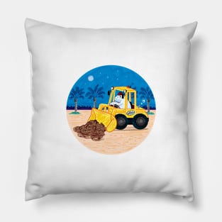 Waldozer Pillow