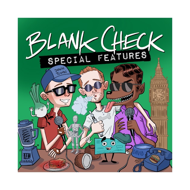 Blank Check: Special Features Logo by Blank Check