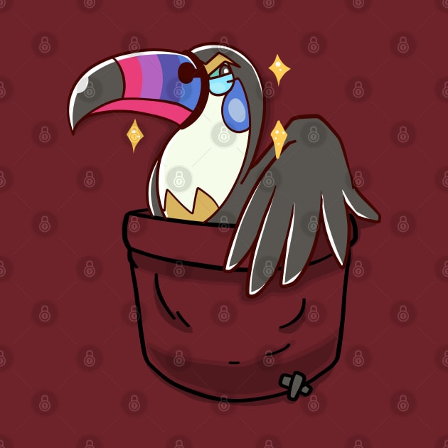 Pocket Shiny Anger Toucan by TechraPockets