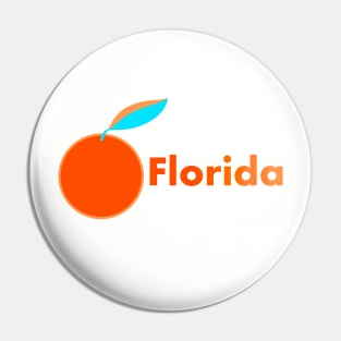 Florida Orange Pin