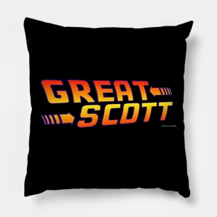 Back to the Future Great Scott! Pillow