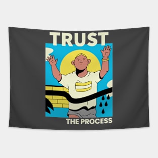 Trust the Process Tapestry