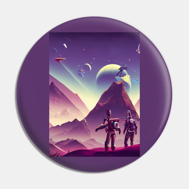 No Mans Sky - A Shared Discovery Pin by AfroMatic