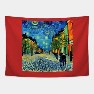 Christmas - Van Gogh Style Tapestry