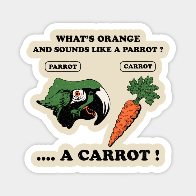 A Carrot Magnet by Oiyo