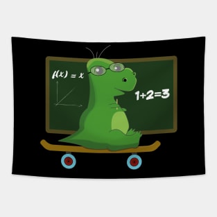 Dinosaur Math Nerd Tapestry