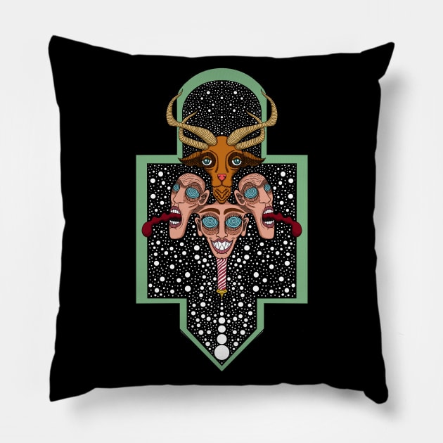 Fever Dream Pillow by MysticGew