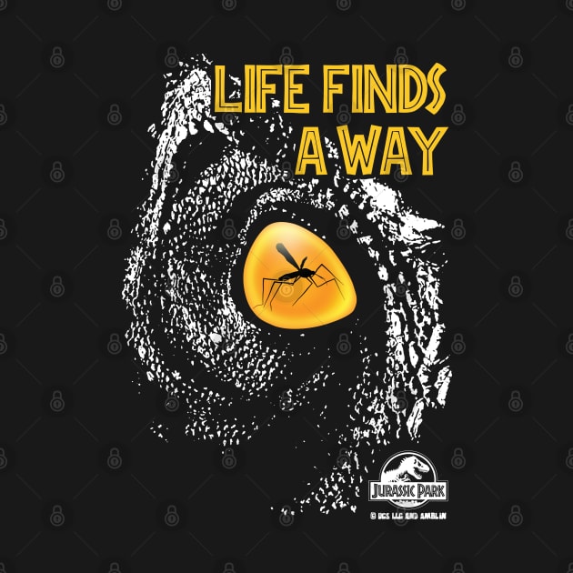 Jurassic Park Quote - Life Finds A Way by TMBTM