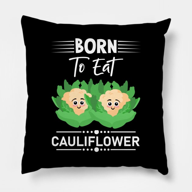 Funny Cauliflower Pillow by Imutobi