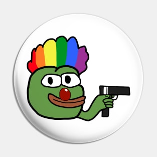 Belle Delphine's Clown Pepe The Frog Pin