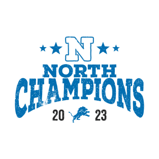 nfc north champions - detroit lions T-Shirt